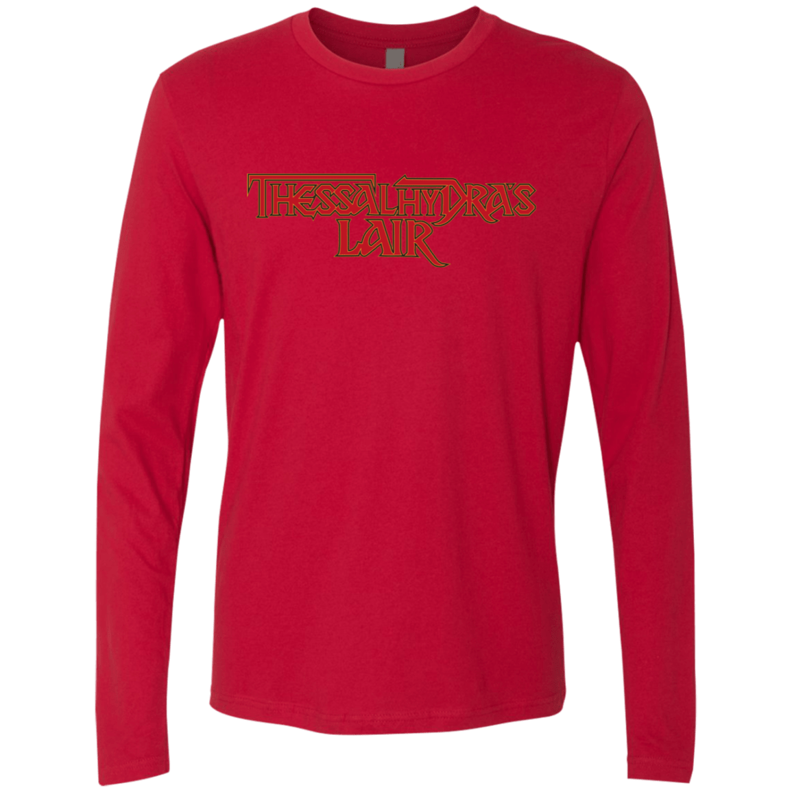 T-Shirts Red / S Thessalhydras Lair Men's Premium Long Sleeve