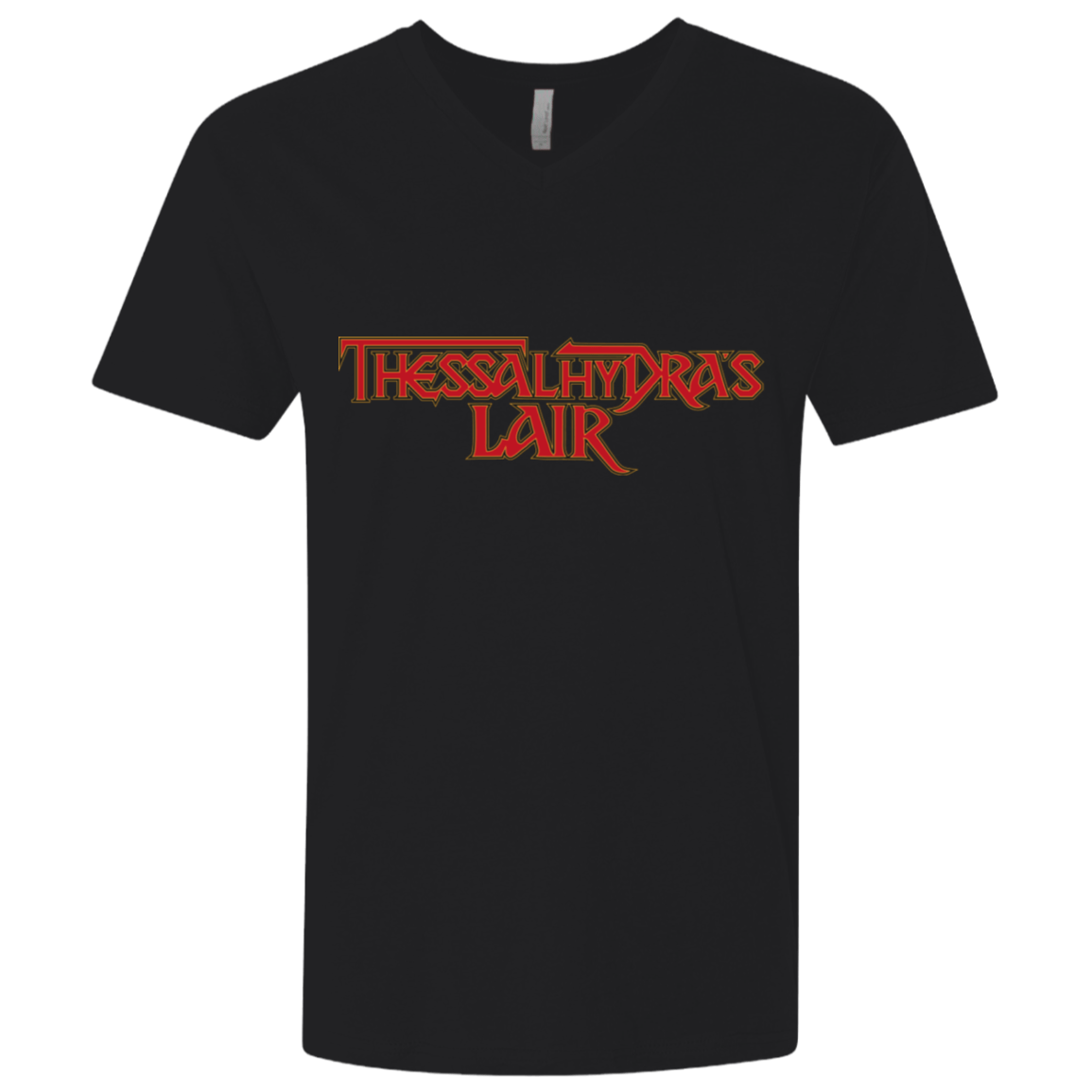 T-Shirts Black / X-Small Thessalhydras Lair Men's Premium V-Neck