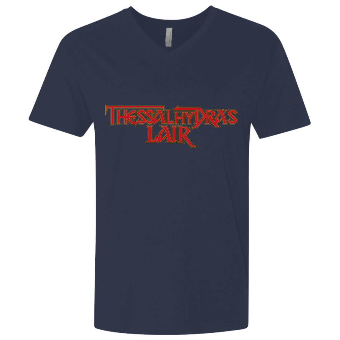 T-Shirts Midnight Navy / X-Small Thessalhydras Lair Men's Premium V-Neck