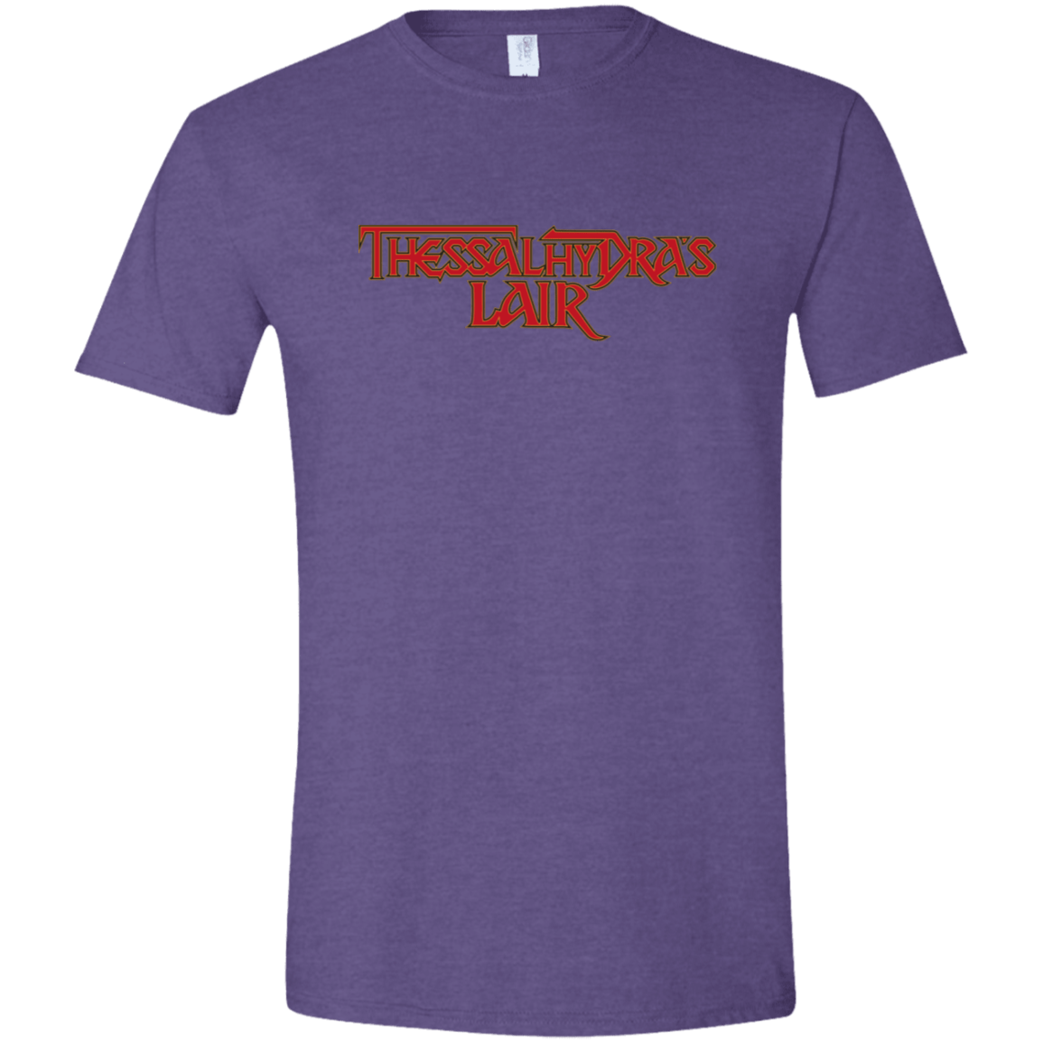 T-Shirts Heather Purple / S Thessalhydras Lair Men's Semi-Fitted Softstyle