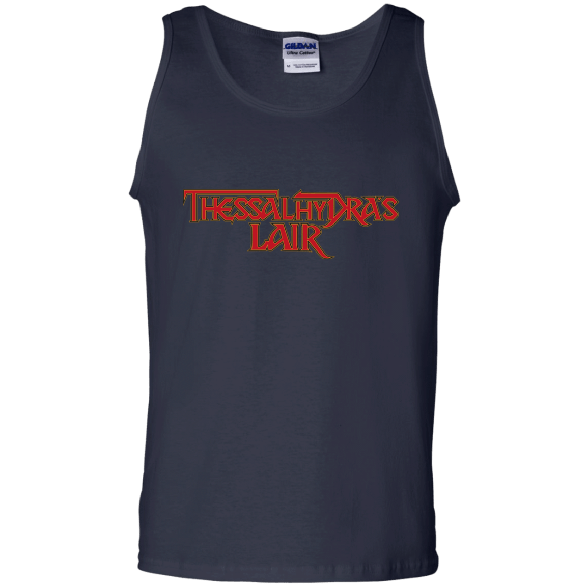 T-Shirts Navy / S Thessalhydras Lair Men's Tank Top