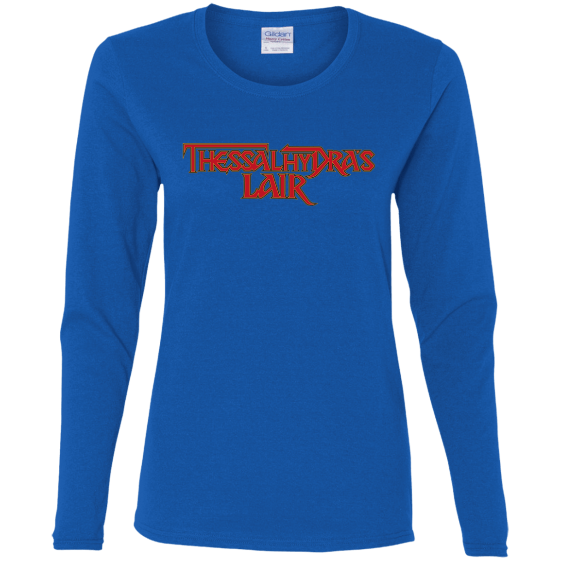 T-Shirts Royal / S Thessalhydras Lair Women's Long Sleeve T-Shirt