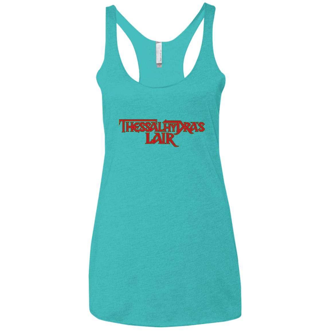 T-Shirts Tahiti Blue / X-Small Thessalhydras Lair Women's Triblend Racerback Tank