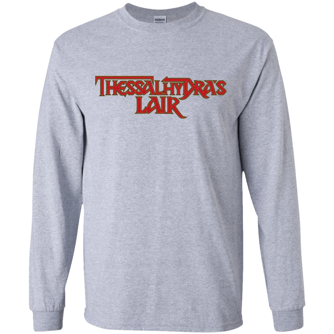 T-Shirts Sport Grey / YS Thessalhydras Lair Youth Long Sleeve T-Shirt