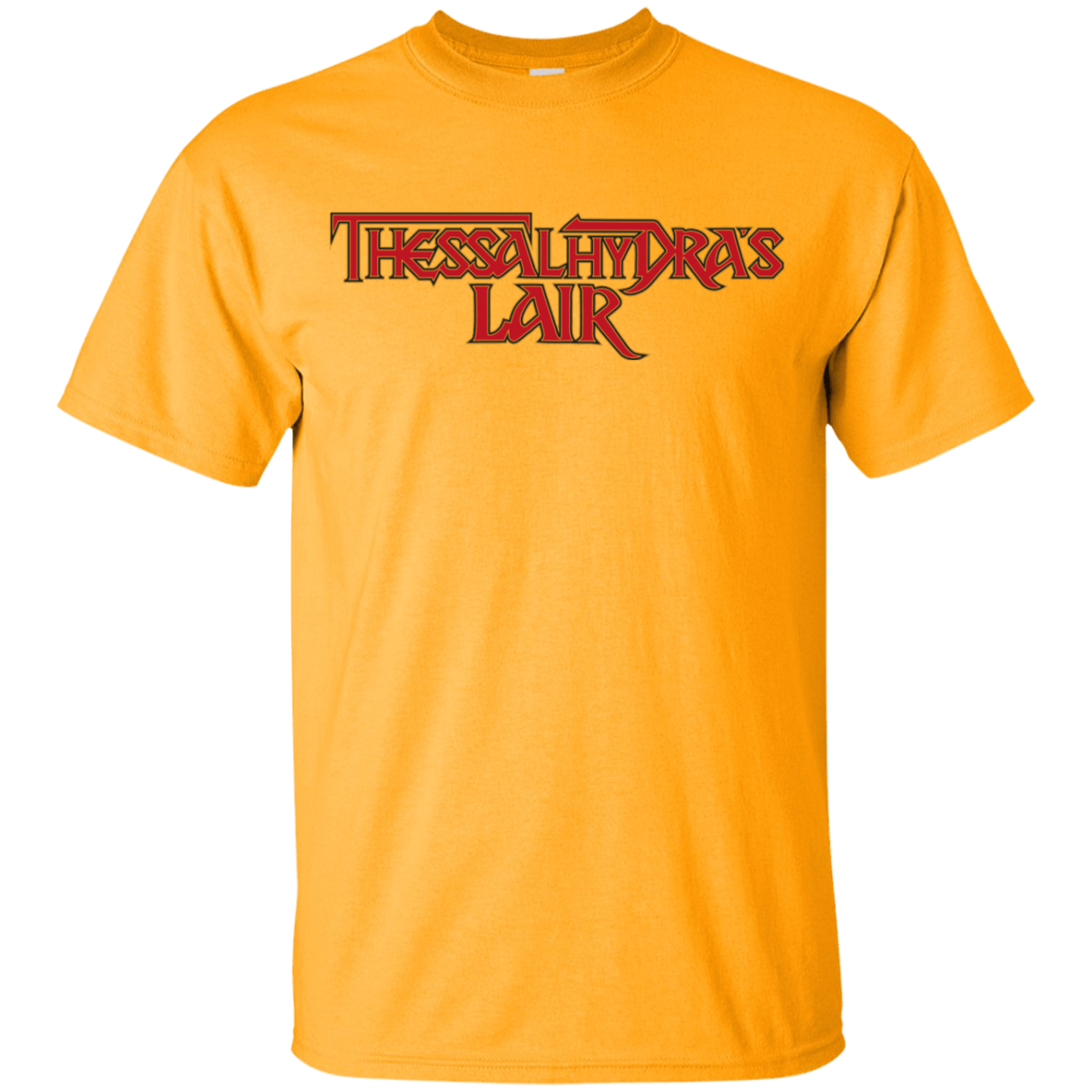 T-Shirts Gold / YXS Thessalhydras Lair Youth T-Shirt