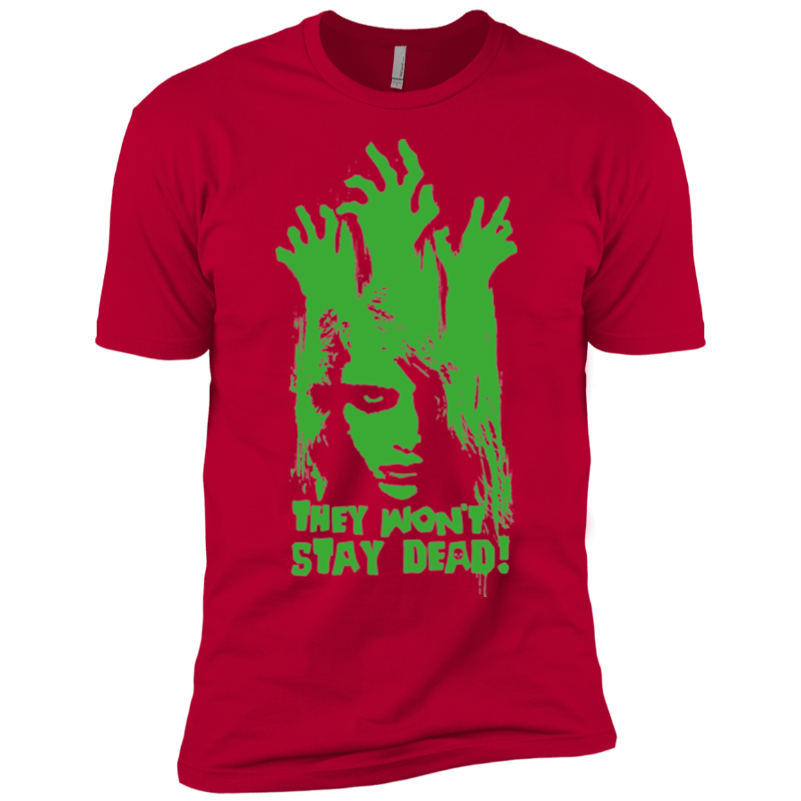 T-Shirts Red / YXS They Wont Stay Dead Boys Premium T-Shirt