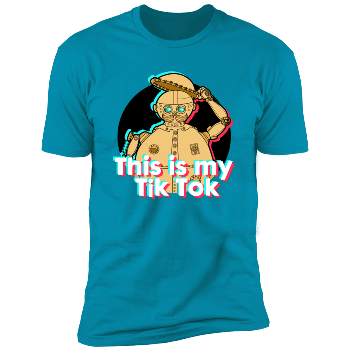 T-Shirts Turquoise / S This is my Tik Tok Men's Premium T-Shirt