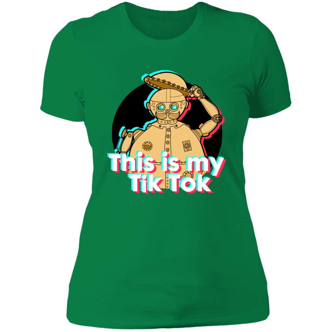 T-Shirts Kelly Green / S This is my Tik Tok Women's Premium T-Shirt