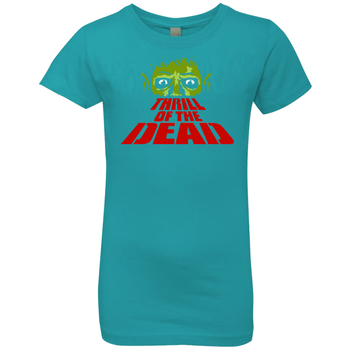 T-Shirts Tahiti Blue / YXS Thrill of the Dead Girls Premium T-Shirt