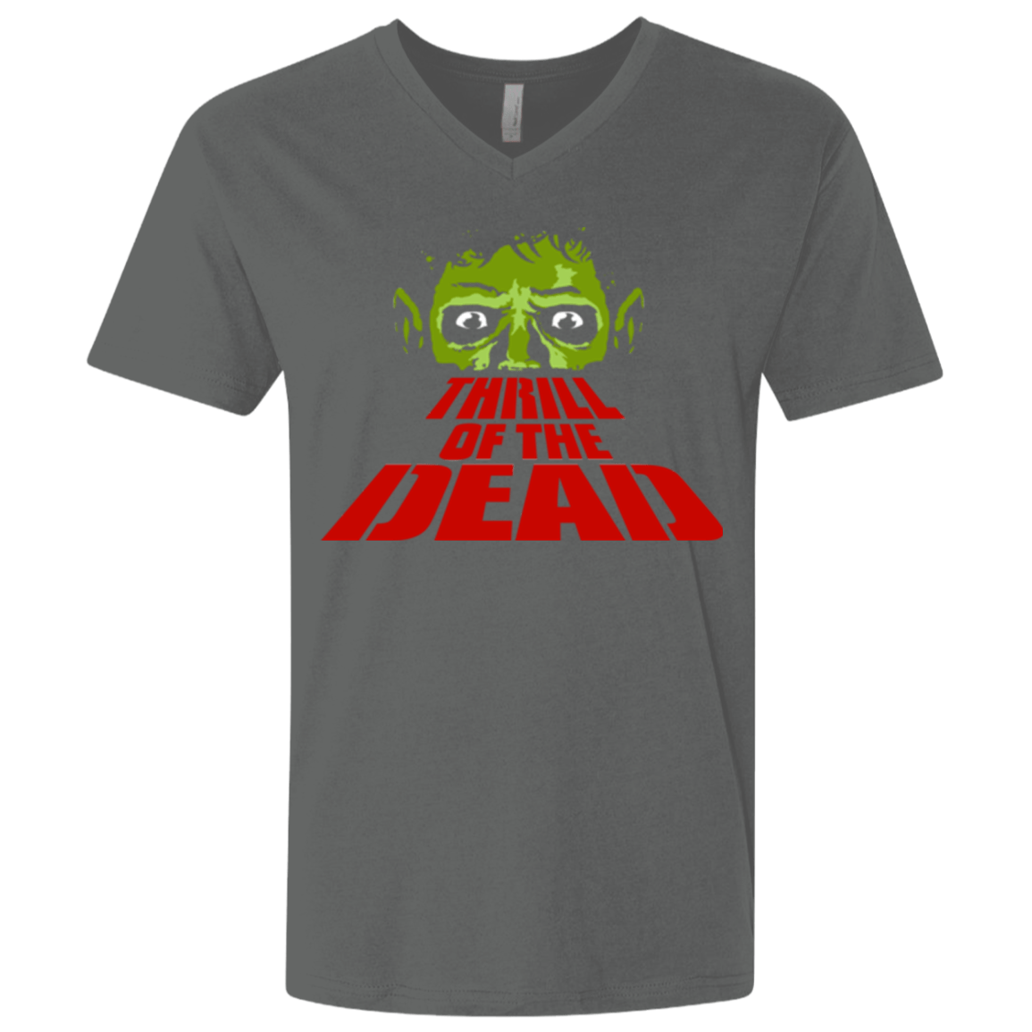 T-Shirts Heavy Metal / X-Small Thrill of the Dead Men's Premium V-Neck