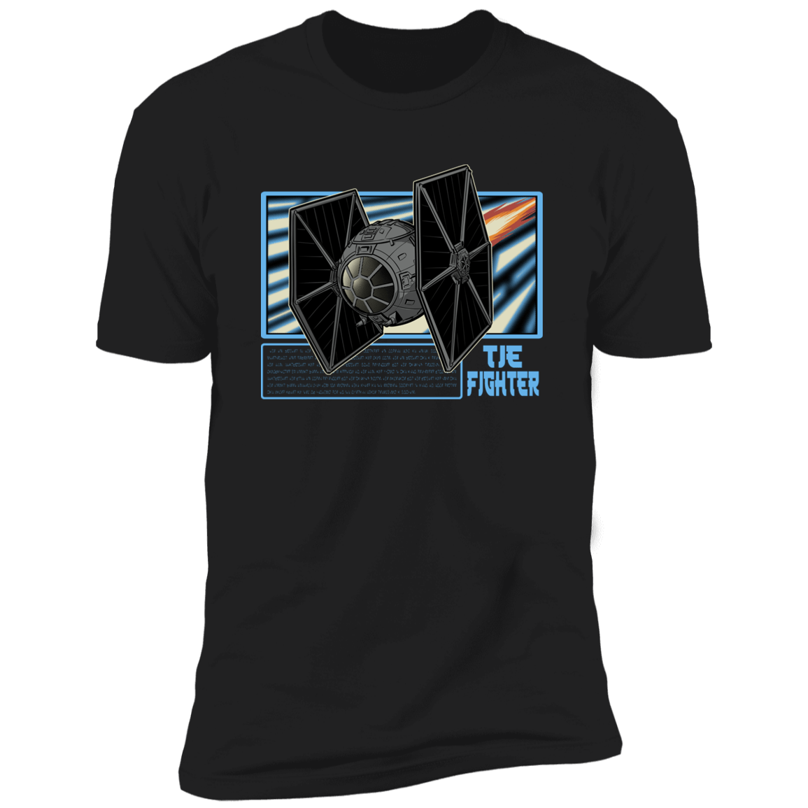 T-Shirts Black / X-Small Tie Fighter Men's Premium T-Shirt