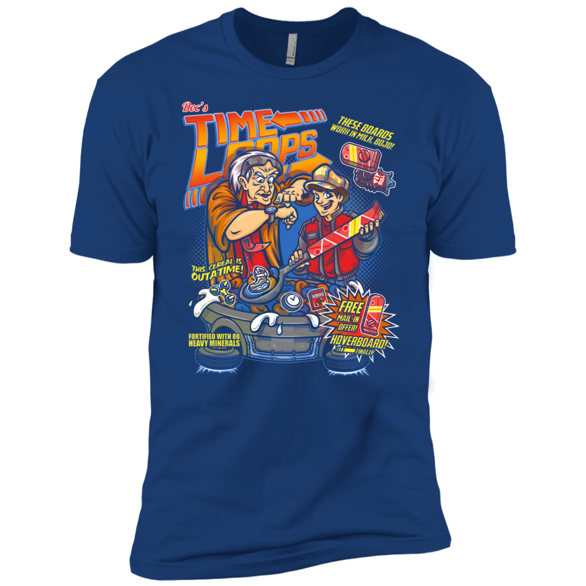 T-Shirts Royal / YXS Time Loops Boys Premium T-Shirt