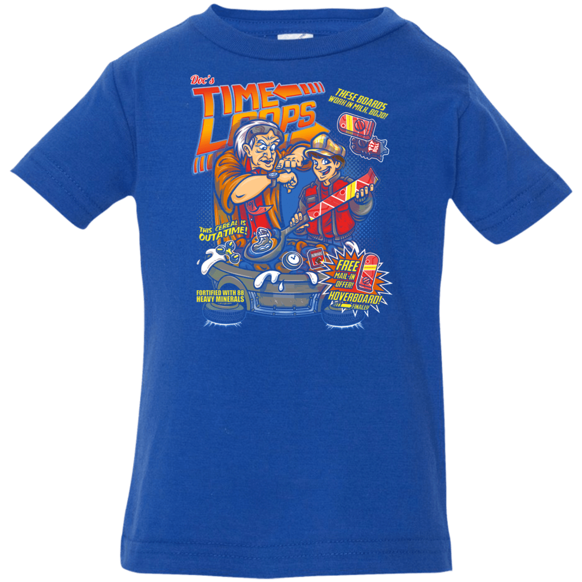 T-Shirts Royal / 6 Months Time Loops Infant Premium T-Shirt