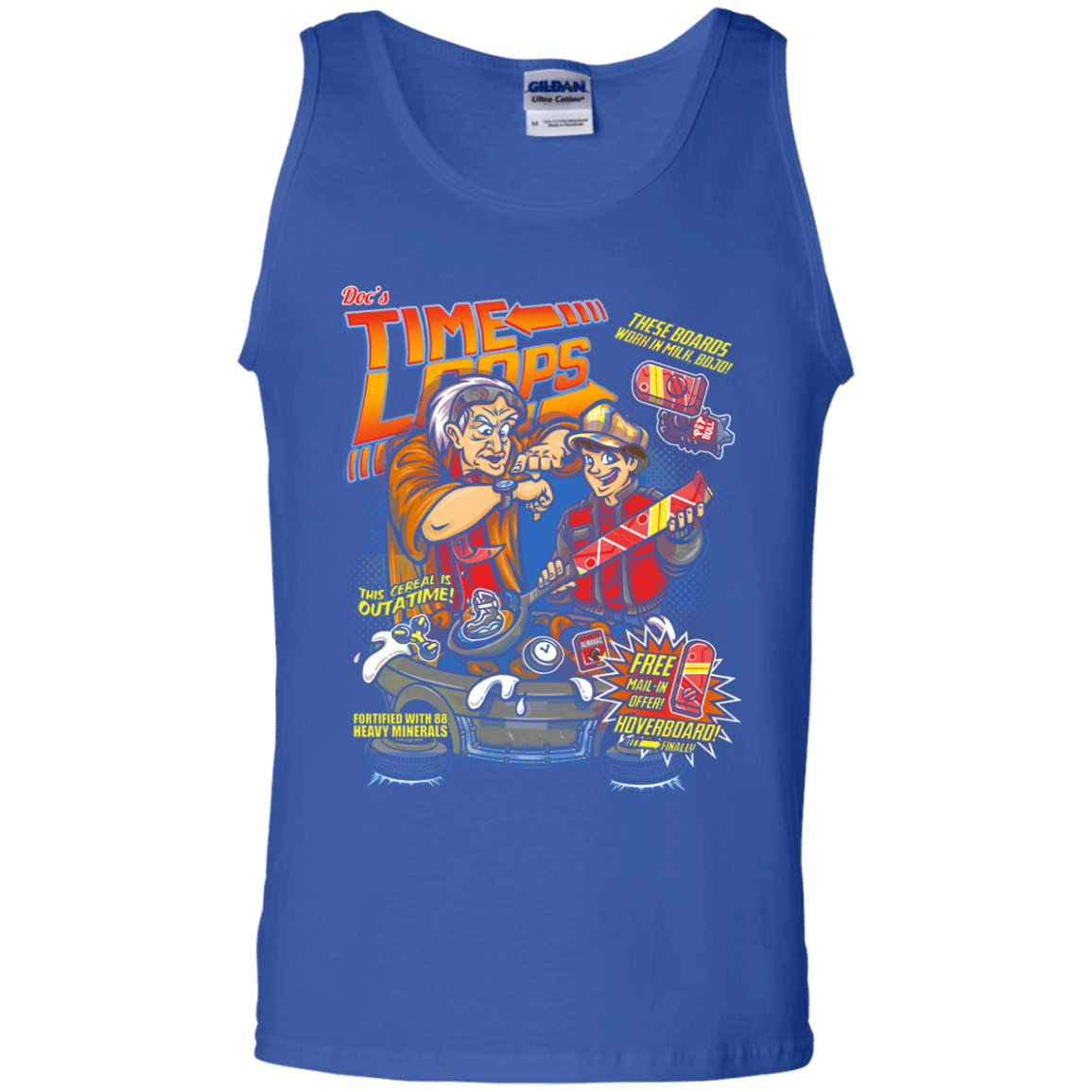 T-Shirts Royal / S Time Loops Men's Tank Top