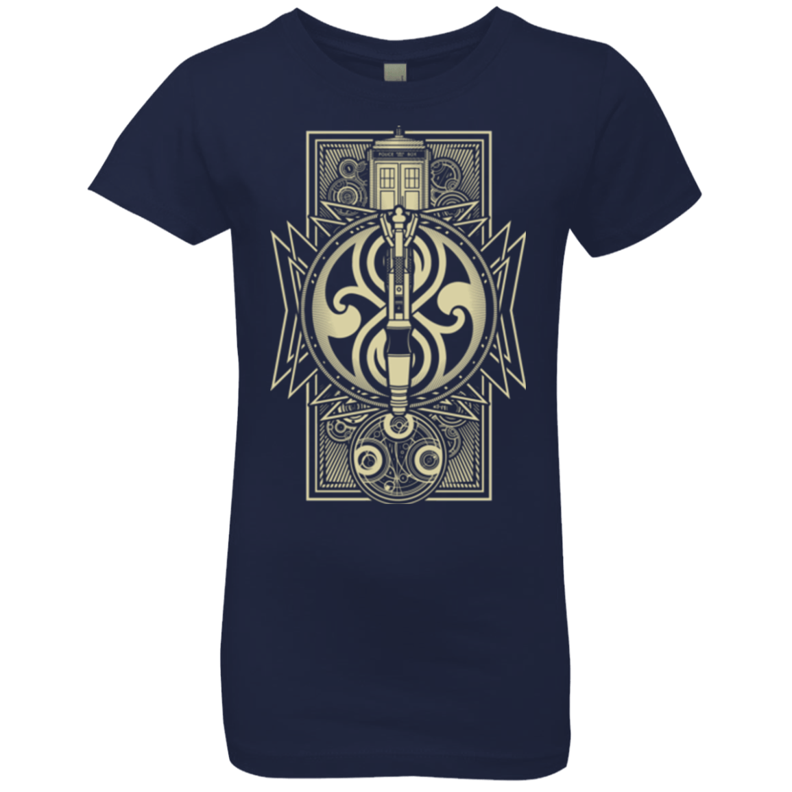 T-Shirts Midnight Navy / YXS Time Lord Association Girls Premium T-Shirt