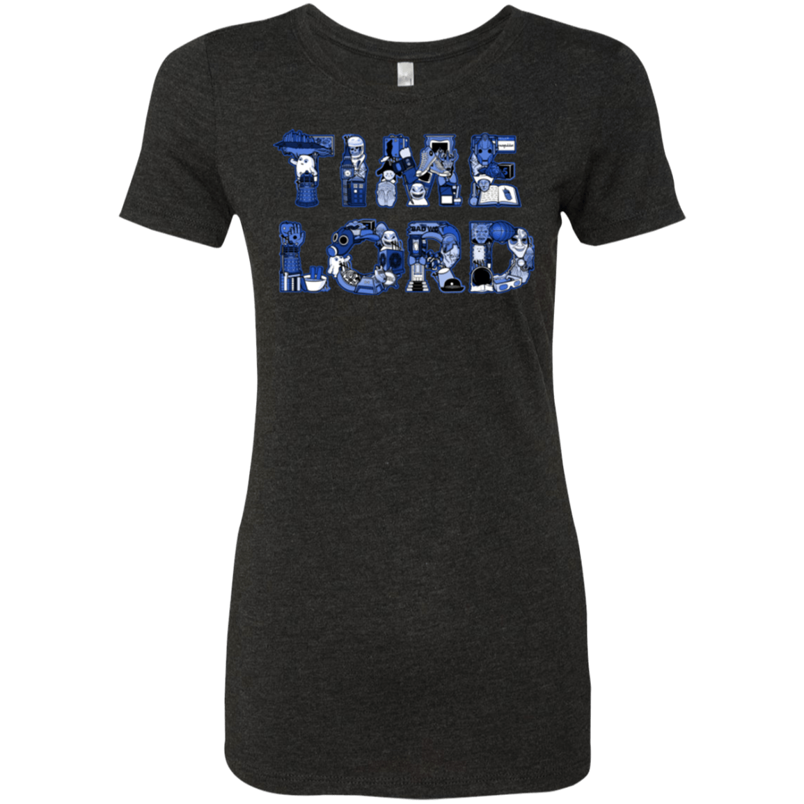 T-Shirts Vintage Black / Small Timelord Women's Triblend T-Shirt