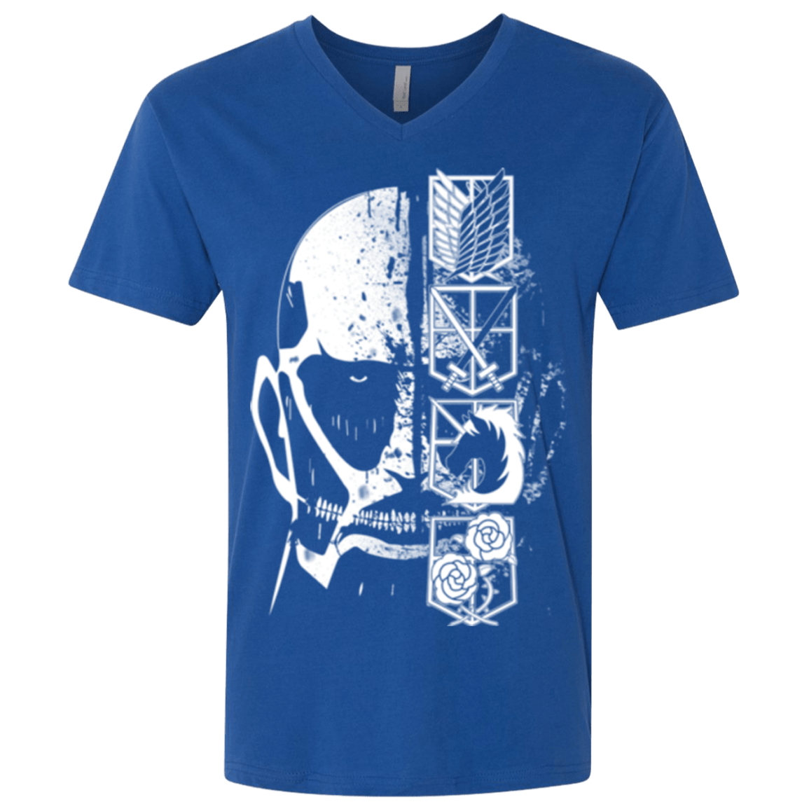 T-Shirts Royal / X-Small Titan Black Men's Premium V-Neck