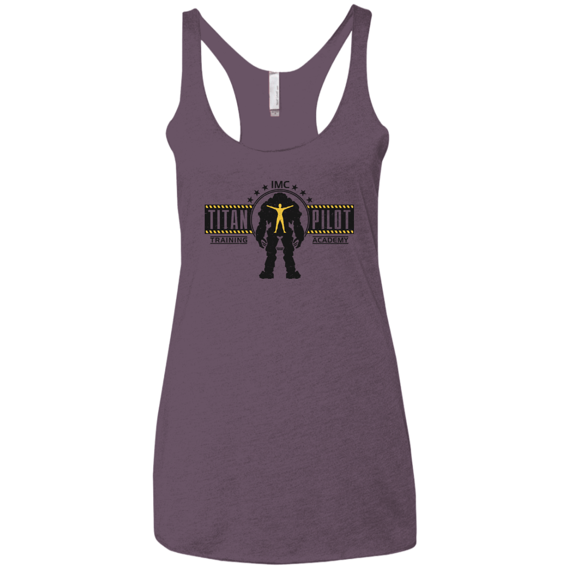 T-Shirts Vintage Purple / X-Small Titan Pilot Women's Triblend Racerback Tank