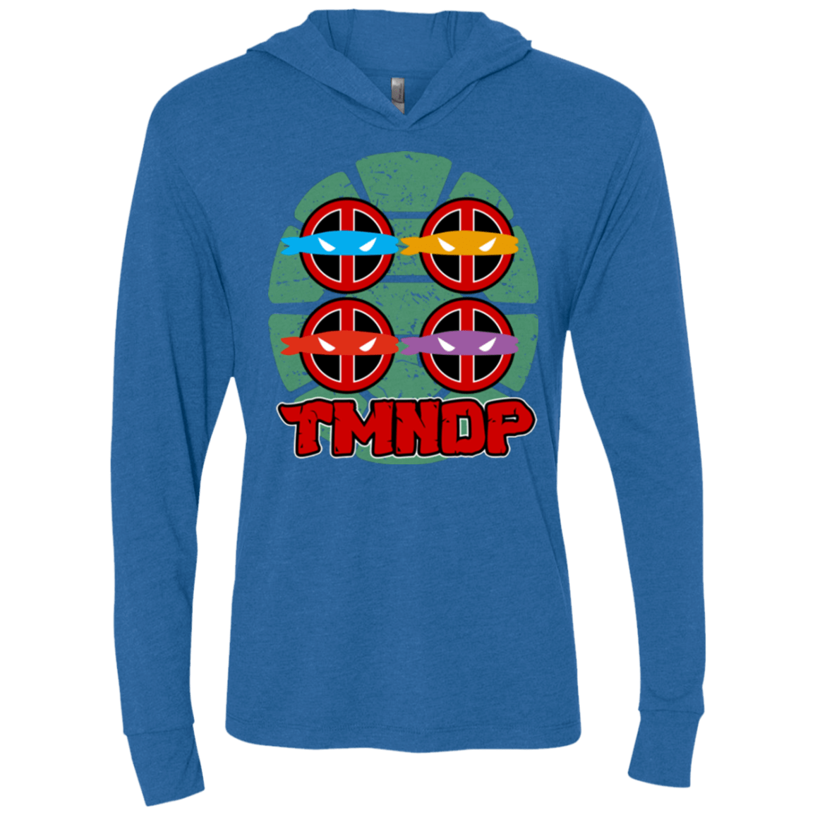 T-Shirts Vintage Royal / X-Small TMNDP Triblend Long Sleeve Hoodie Tee
