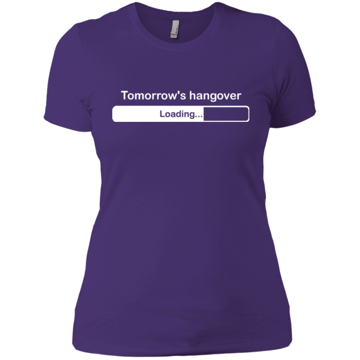 T-Shirts Purple / X-Small Tomorrow's hangover Women's Premium T-Shirt