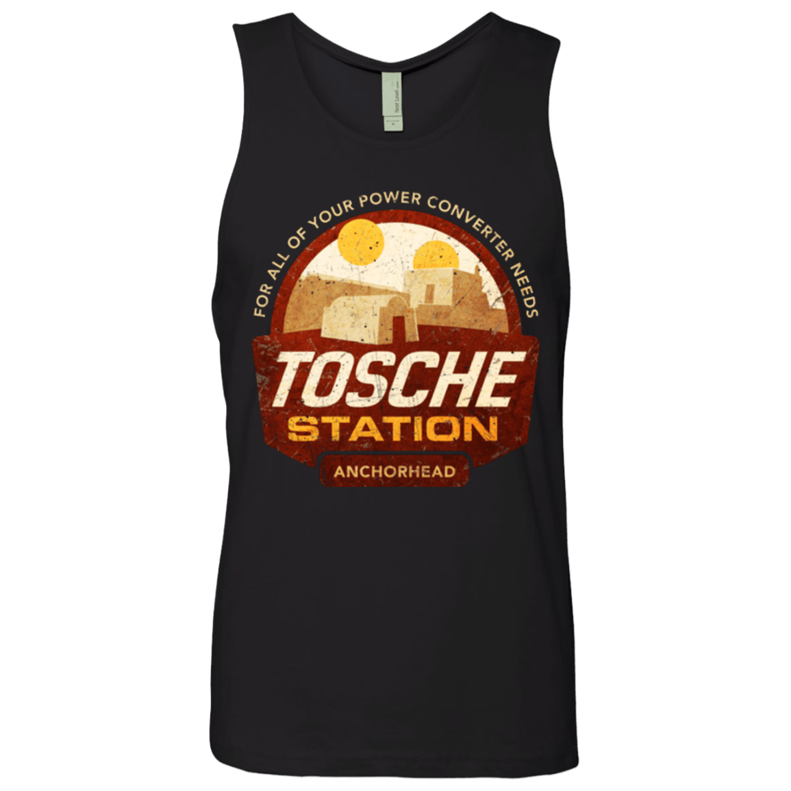T-Shirts Black / Small Tosche Station Men's Premium Tank Top