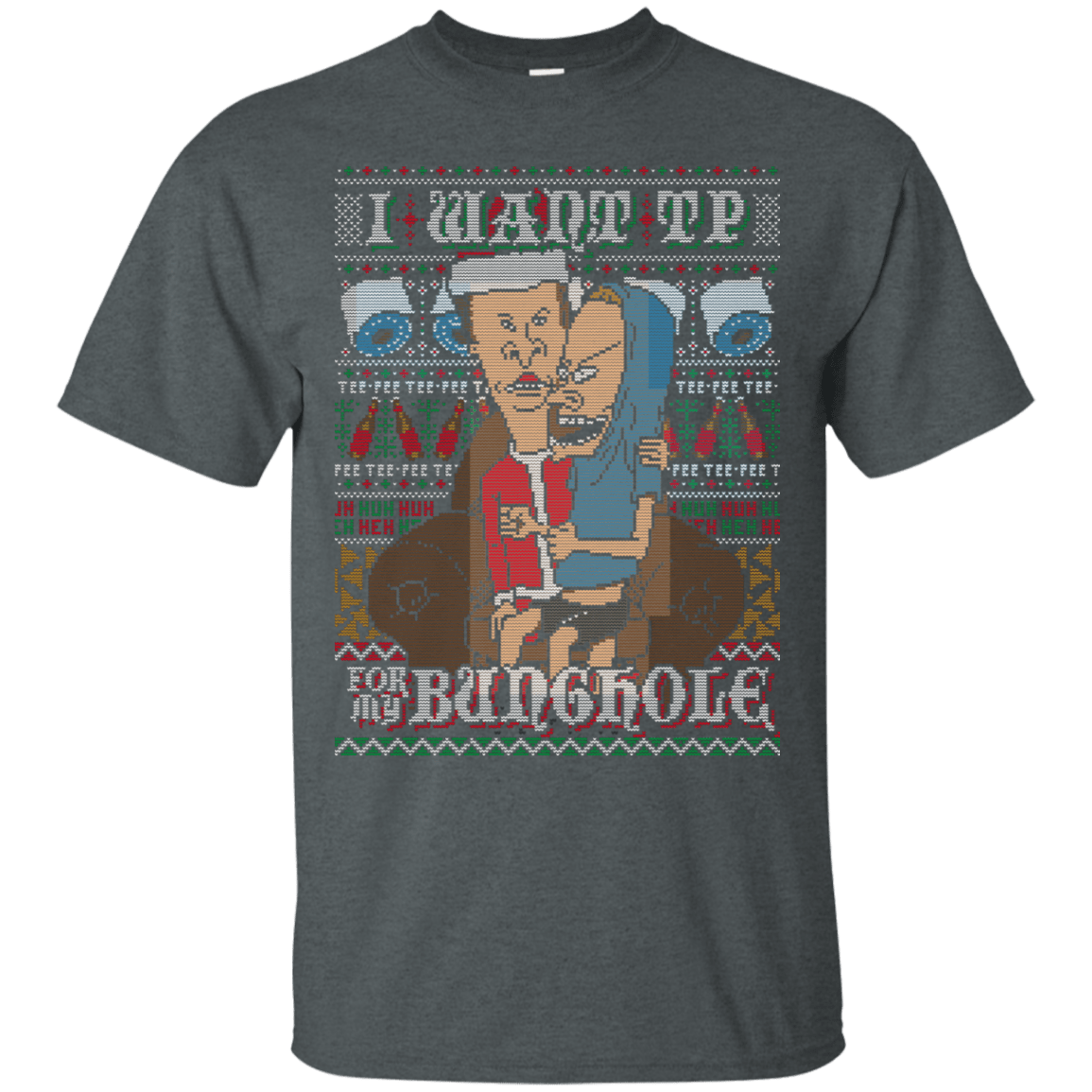 T-Shirts Dark Heather / S TP FOR XMAS T-Shirt