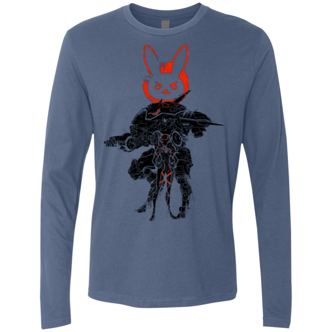 T-Shirts Indigo / Small TRADITIONAL MEKA Men's Premium Long Sleeve