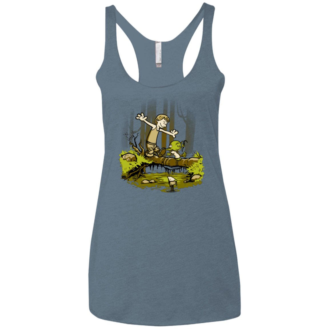 T-Shirts Indigo / X-Small Training We Are Women's Triblend Racerback Tank