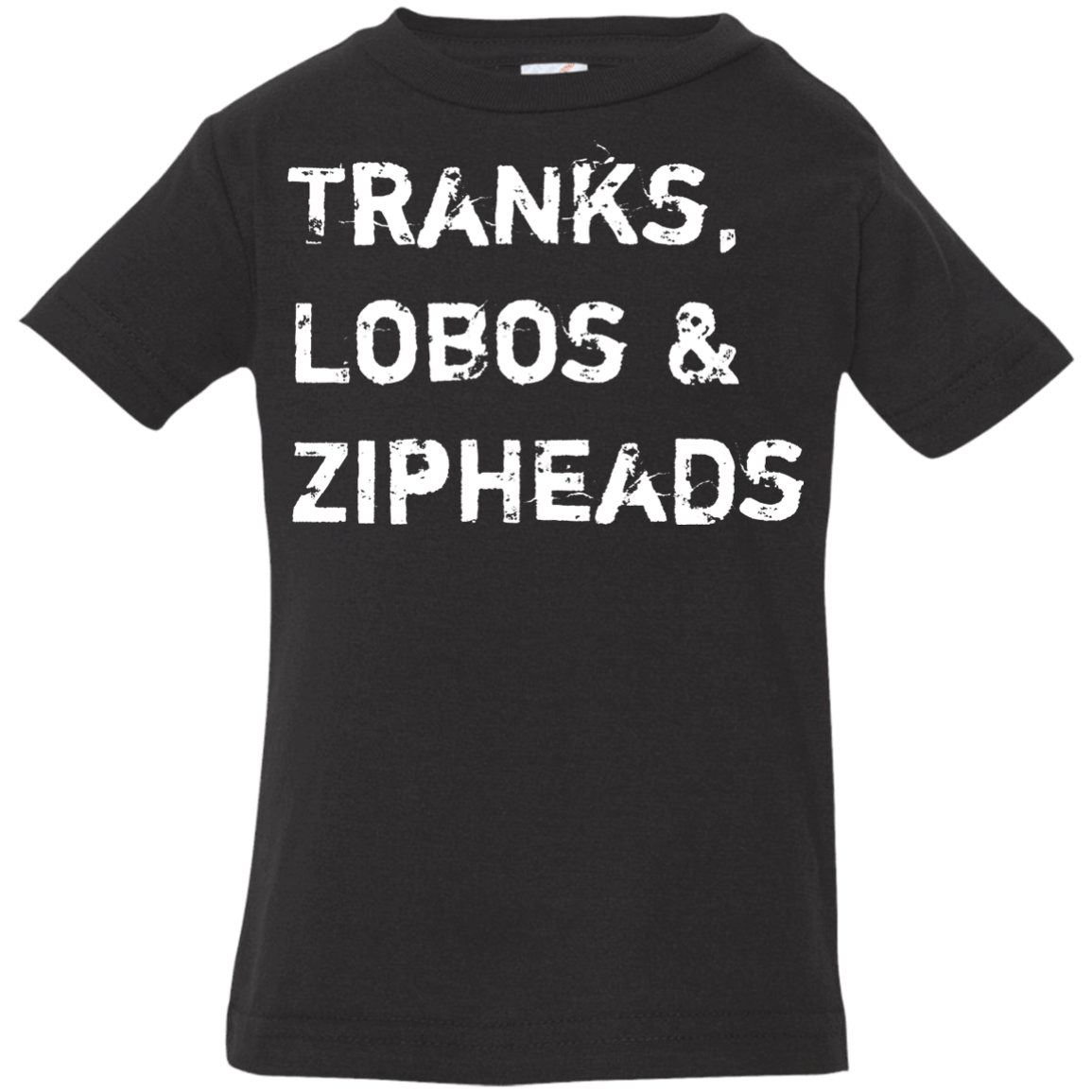 T-Shirts Black / 6 Months Tranks Lobos Zipheads Infant Premium T-Shirt