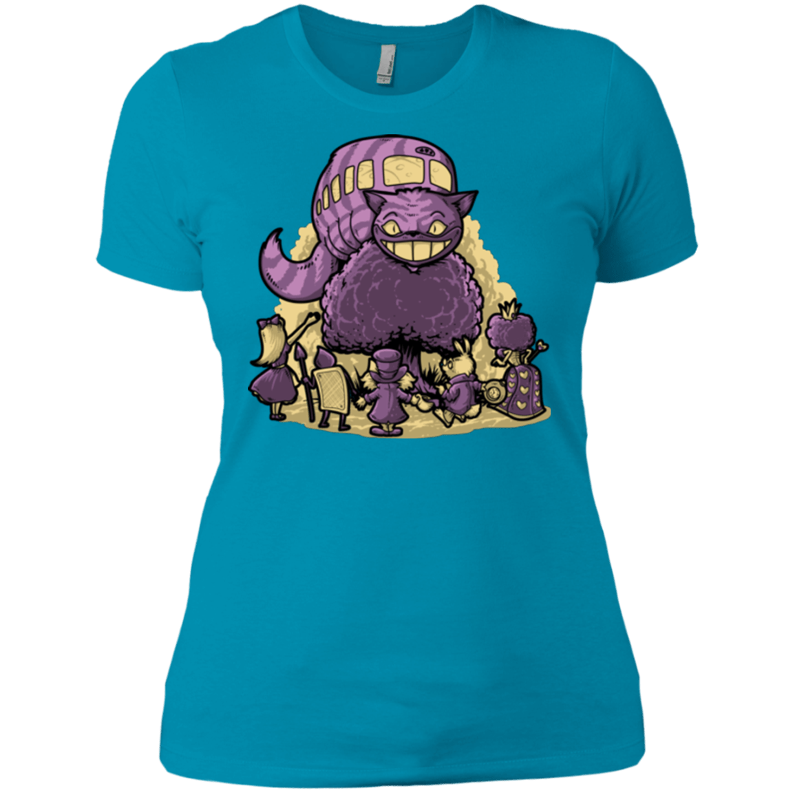 T-Shirts Turquoise / X-Small TRAVELING WONDERLAND Women's Premium T-Shirt