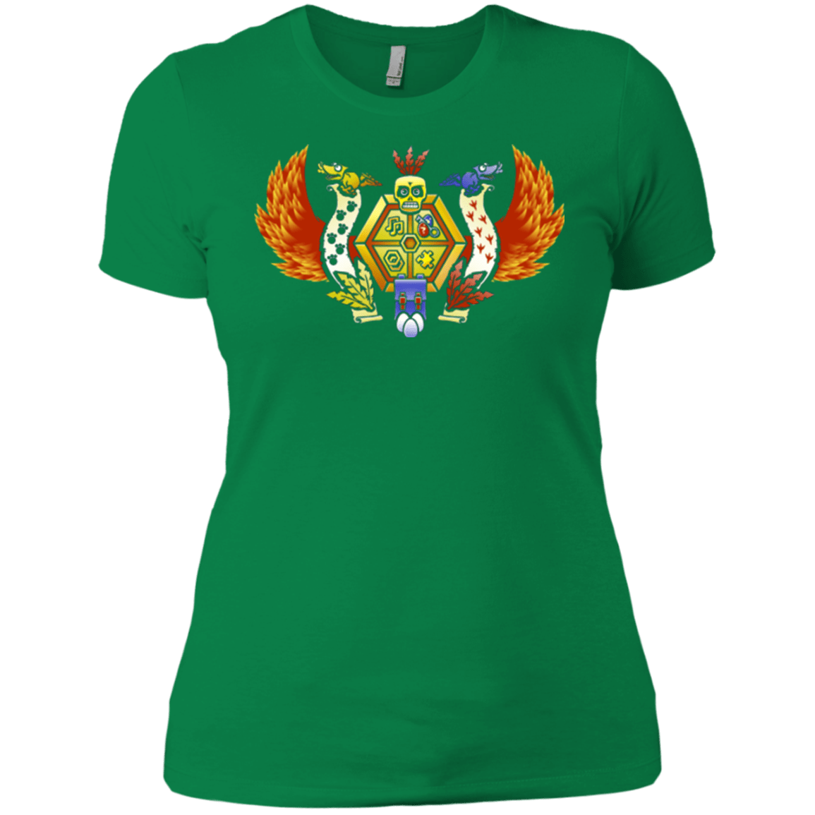 T-Shirts Kelly Green / X-Small Treasure Hunters Crest Women's Premium T-Shirt