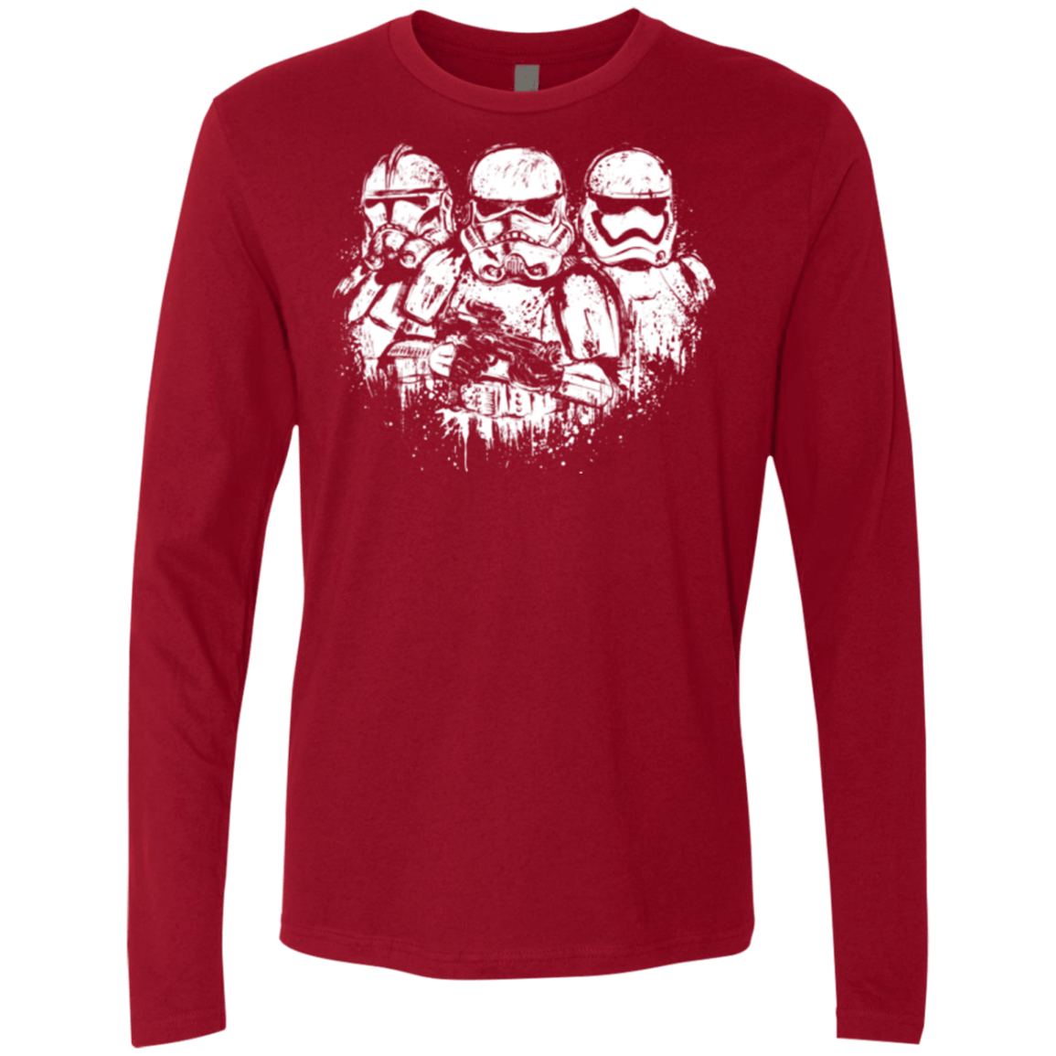 T-Shirts Cardinal / Small Troopers Men's Premium Long Sleeve