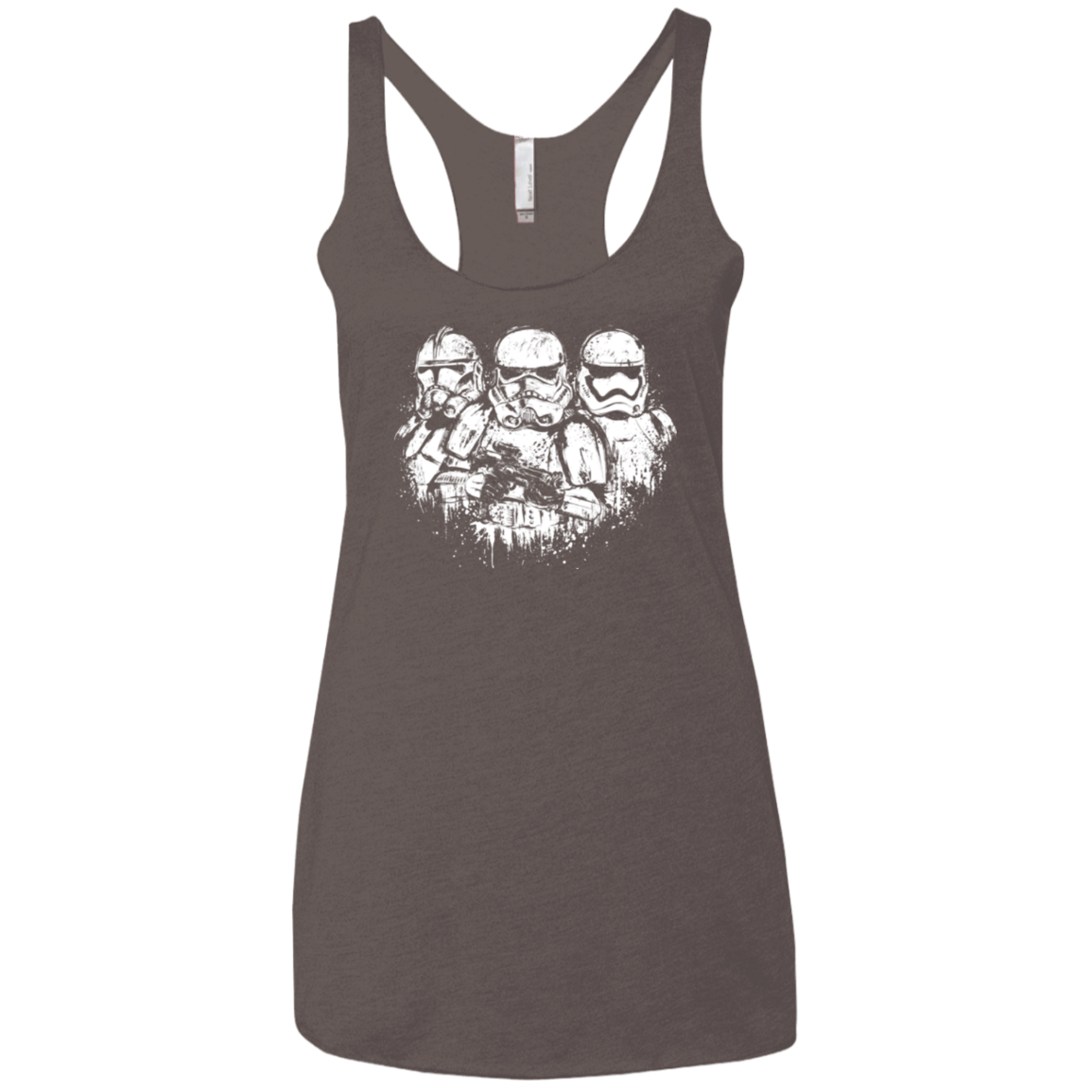 T-Shirts Macchiato / X-Small Troopers Women's Triblend Racerback Tank