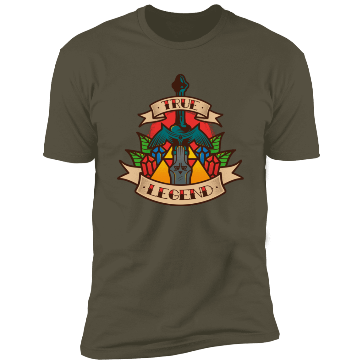 T-Shirts Military Green / S True Legend Men's Premium T-Shirt