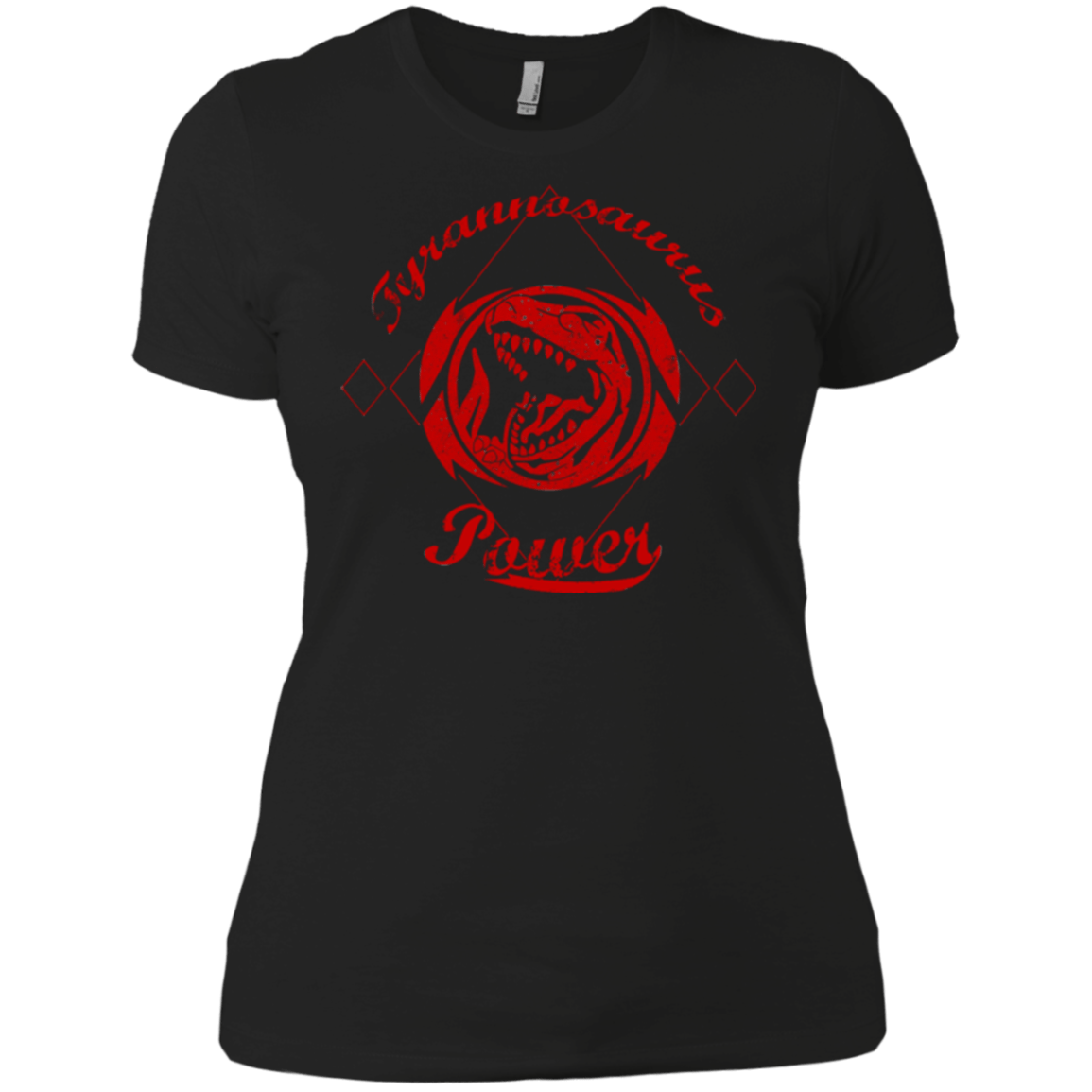 T-Shirts Black / X-Small Tyrannosaurus Women's Premium T-Shirt