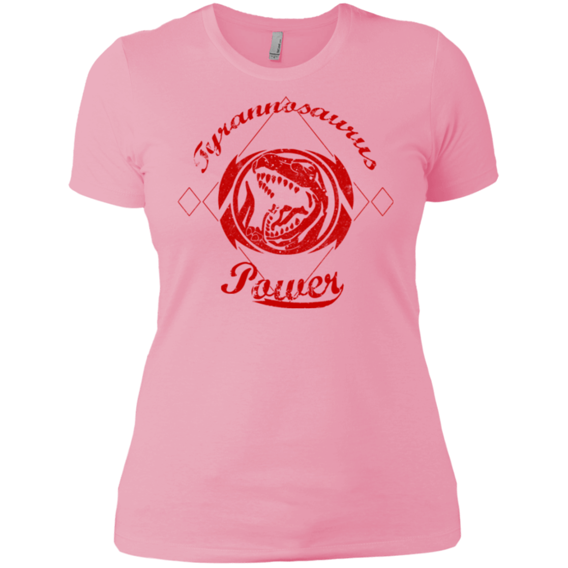 T-Shirts Light Pink / X-Small Tyrannosaurus Women's Premium T-Shirt