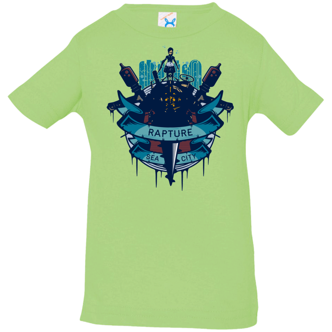 T-Shirts Key Lime / 6 Months Under The Sea Infant Premium T-Shirt