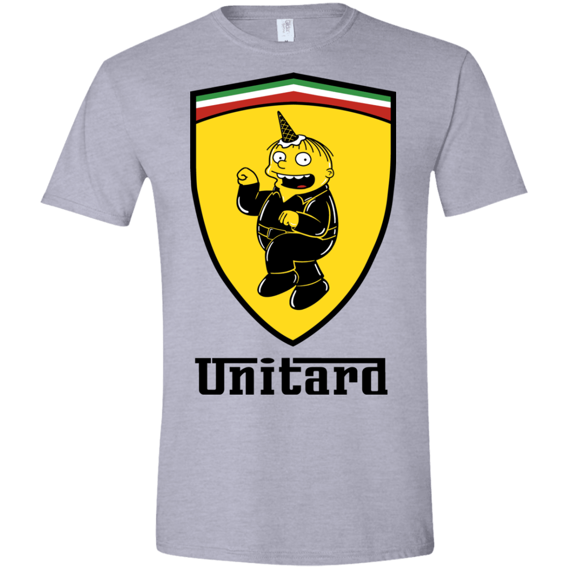 T-Shirts Sport Grey / X-Small Unitardi Men's Semi-Fitted Softstyle