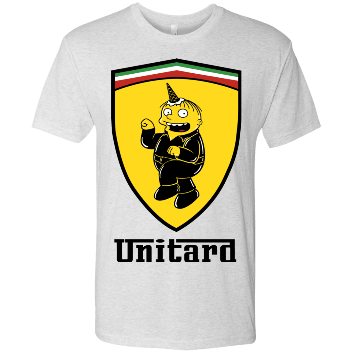 T-Shirts Heather White / S Unitardi Men's Triblend T-Shirt