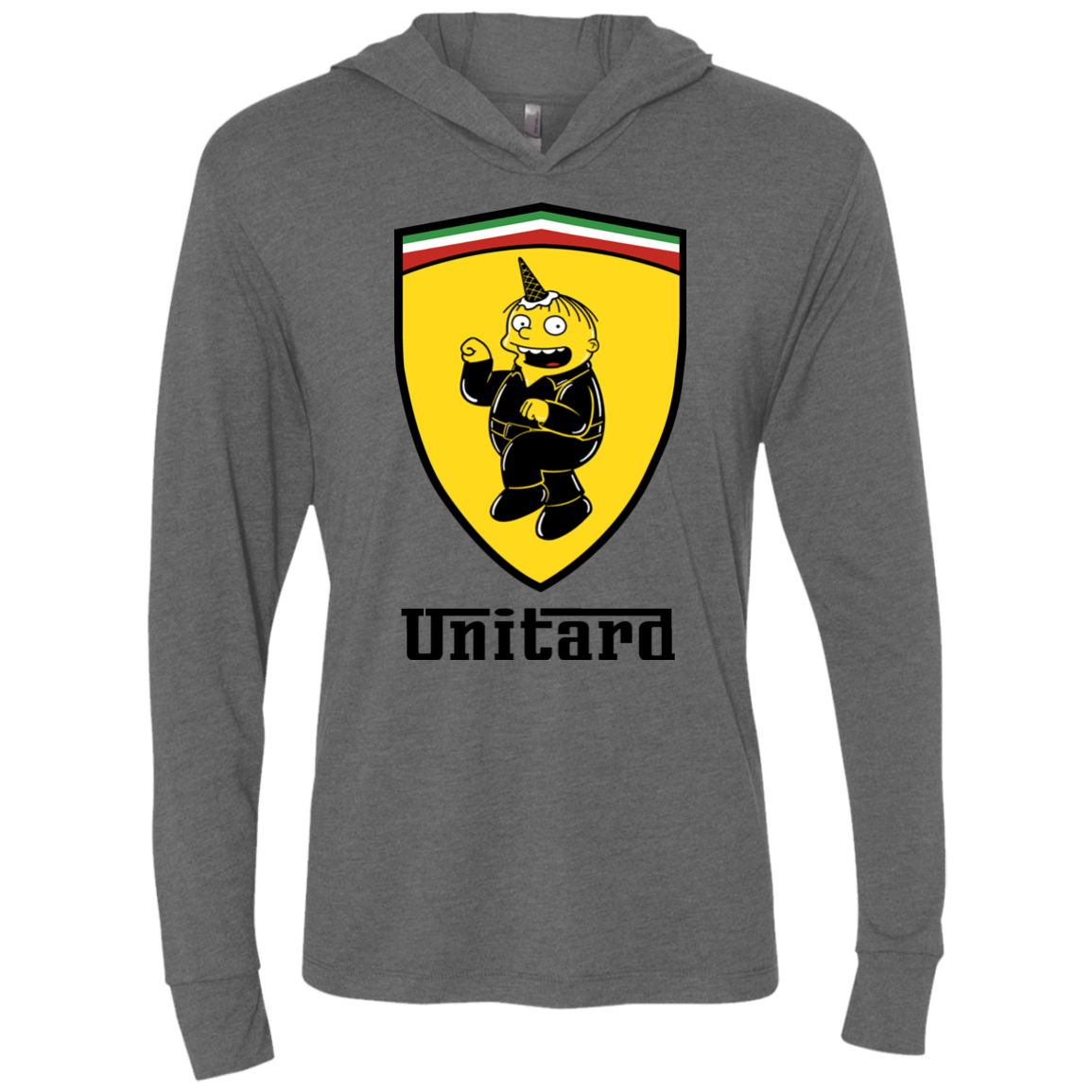 T-Shirts Premium Heather / X-Small Unitardi Triblend Long Sleeve Hoodie Tee