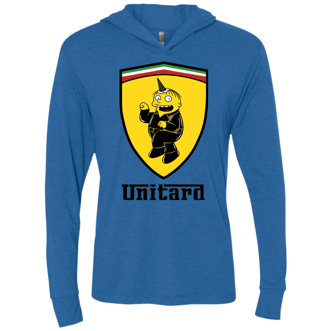 T-Shirts Vintage Royal / X-Small Unitardi Triblend Long Sleeve Hoodie Tee