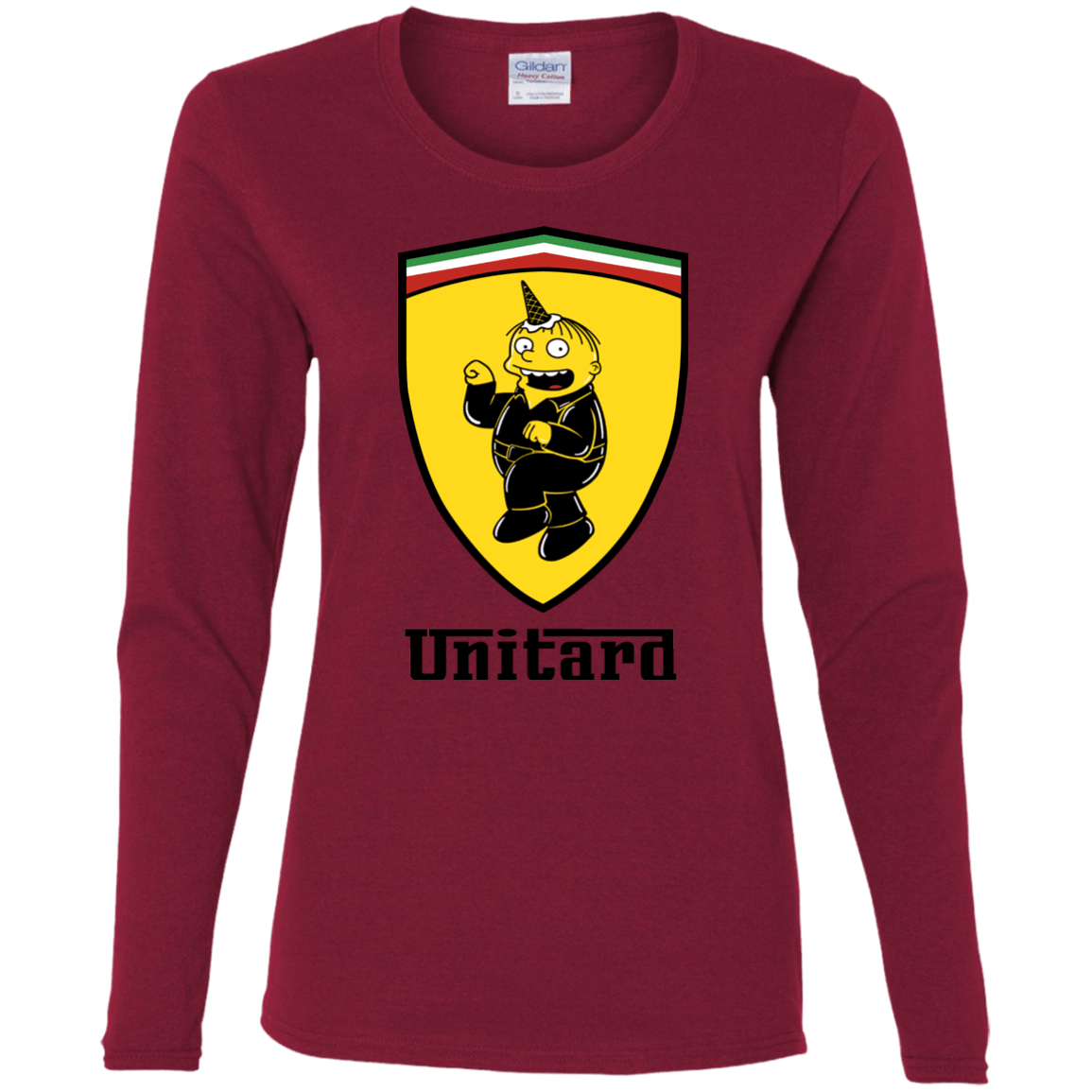 T-Shirts Cardinal / S Unitardi Women's Long Sleeve T-Shirt