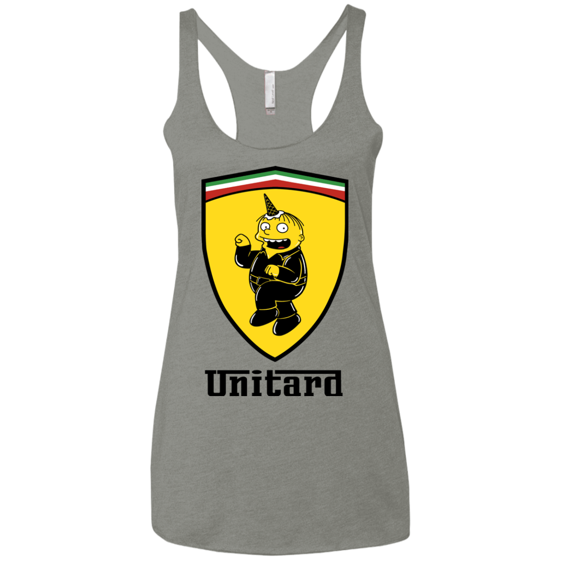 T-Shirts Venetian Grey / X-Small Unitardi Women's Triblend Racerback Tank