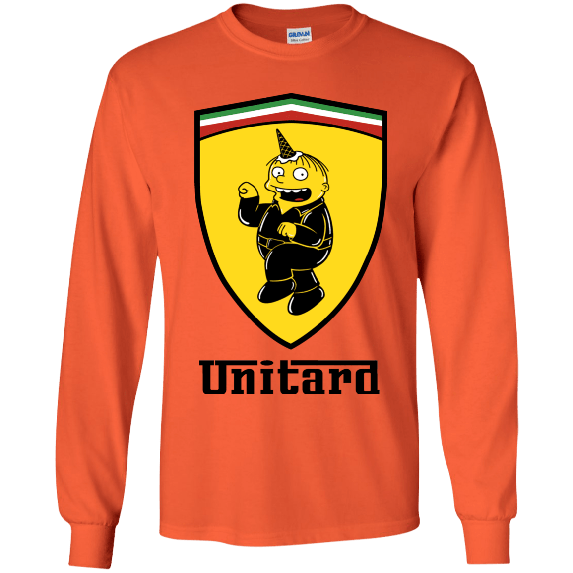 T-Shirts Orange / YS Unitardi Youth Long Sleeve T-Shirt