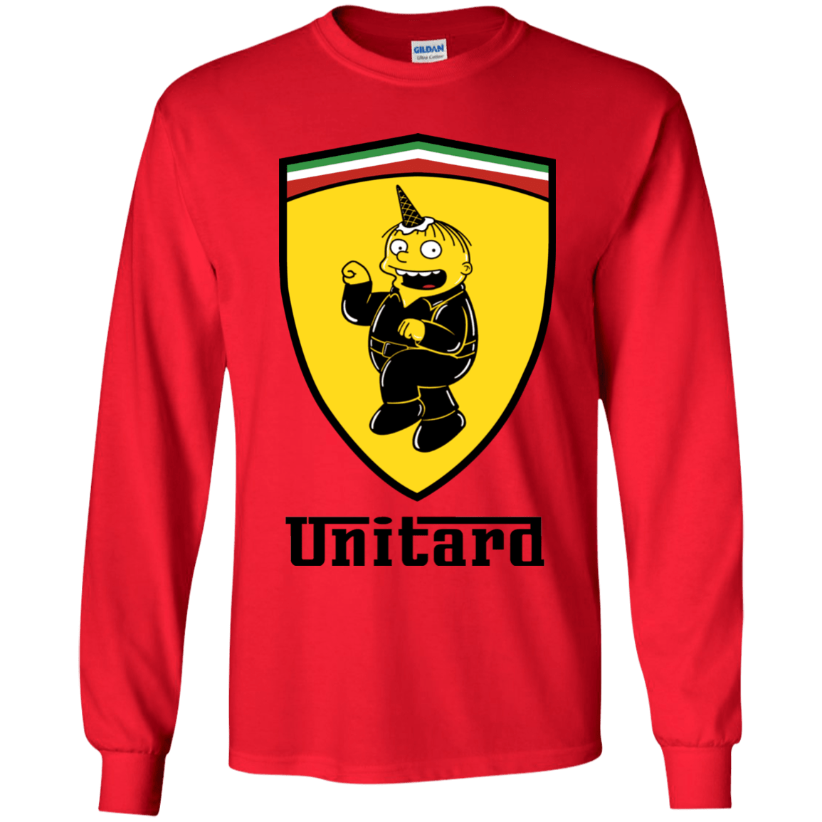 T-Shirts Red / YS Unitardi Youth Long Sleeve T-Shirt