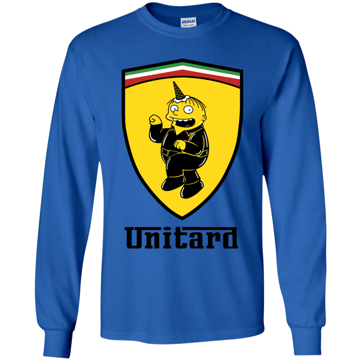 T-Shirts Royal / YS Unitardi Youth Long Sleeve T-Shirt