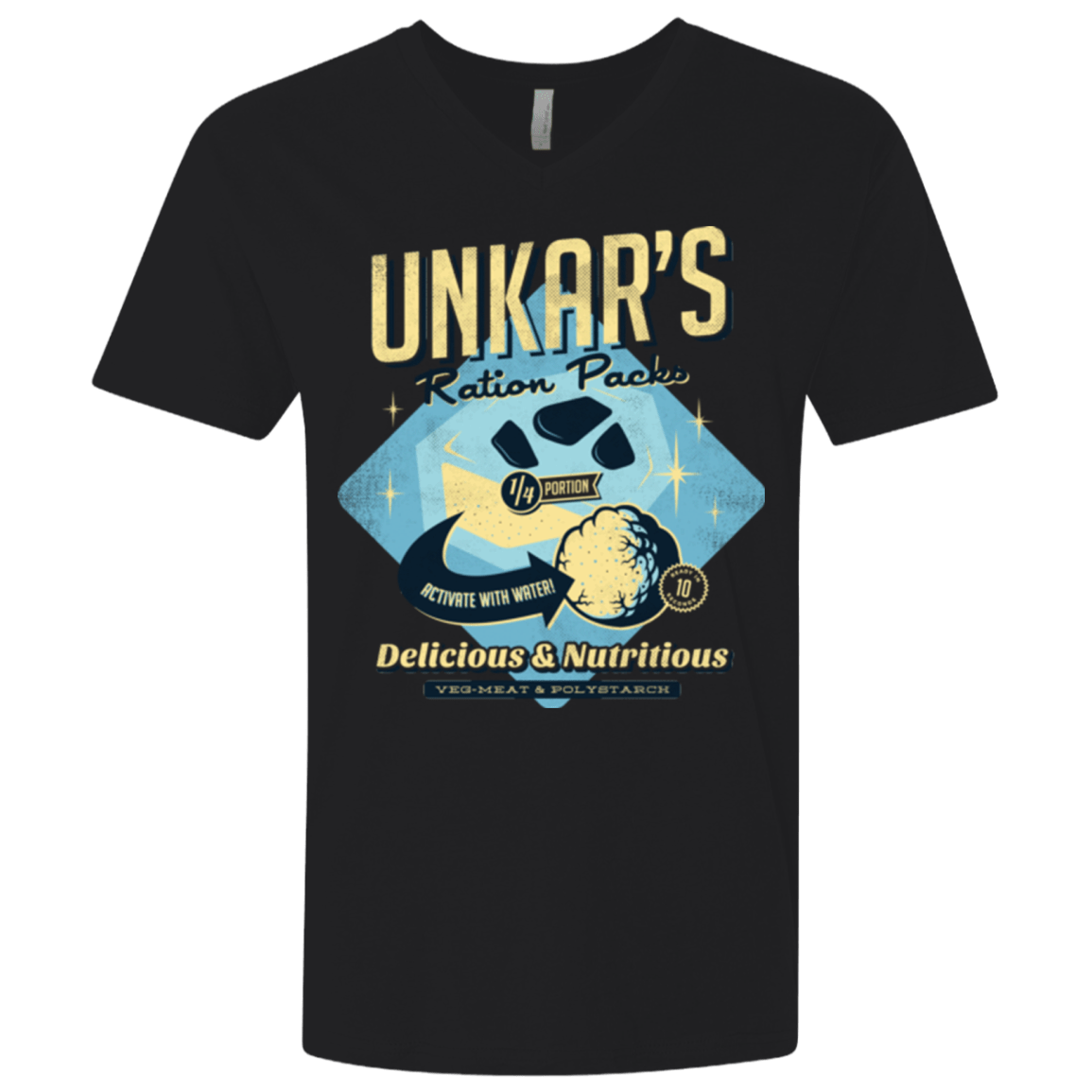 T-Shirts Black / X-Small Unkars Ration Packs Men's Premium V-Neck