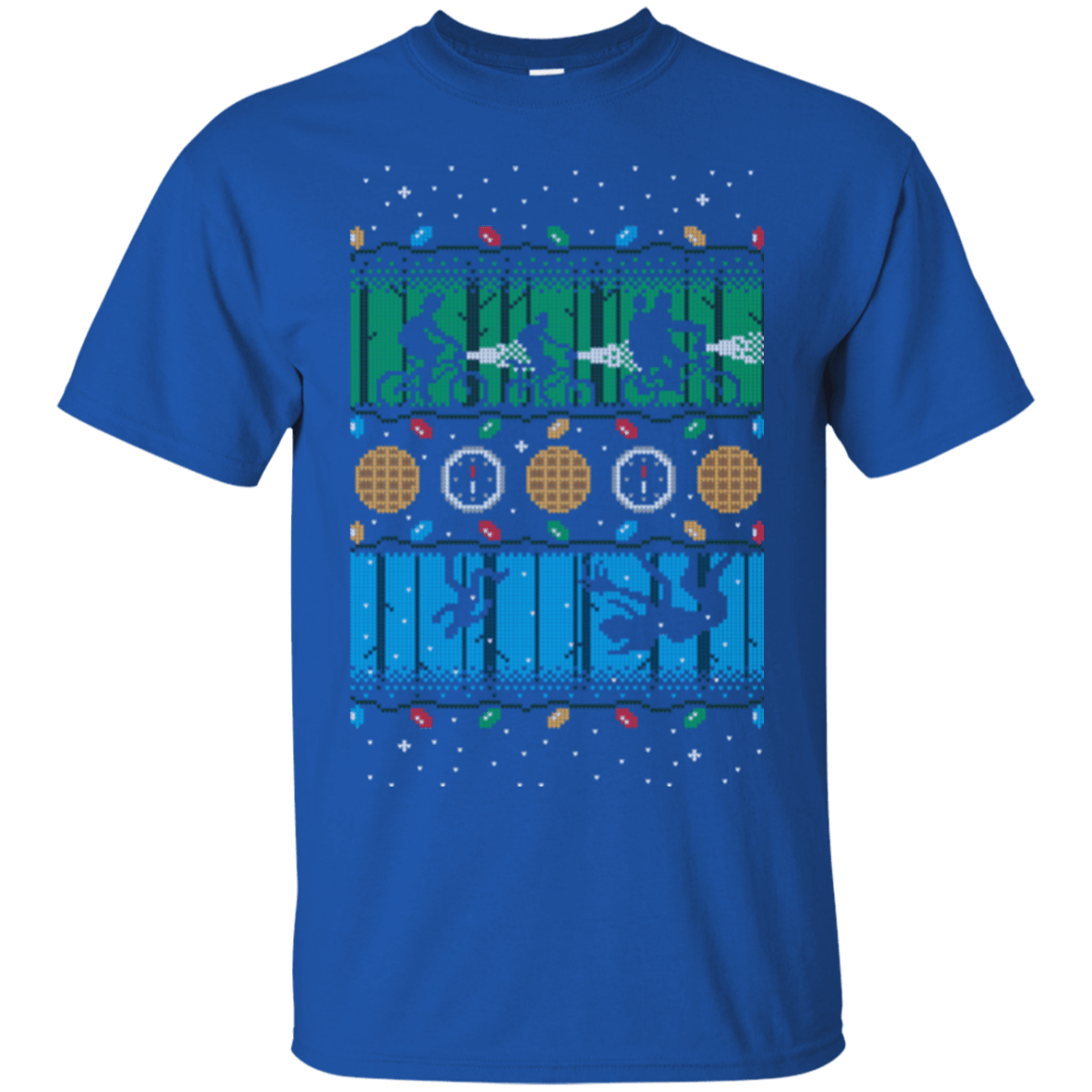 T-Shirts Royal / Small Upside Down Christmas T-Shirt