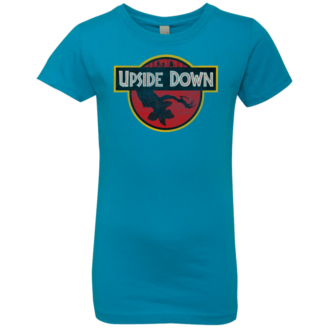T-Shirts Turquoise / YXS Upside Down Girls Premium T-Shirt