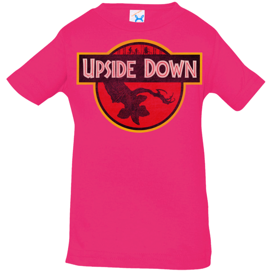 T-Shirts Hot Pink / 6 Months Upside Down Infant Premium T-Shirt